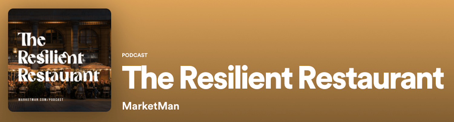 The Resilient Restaurant podcast banner