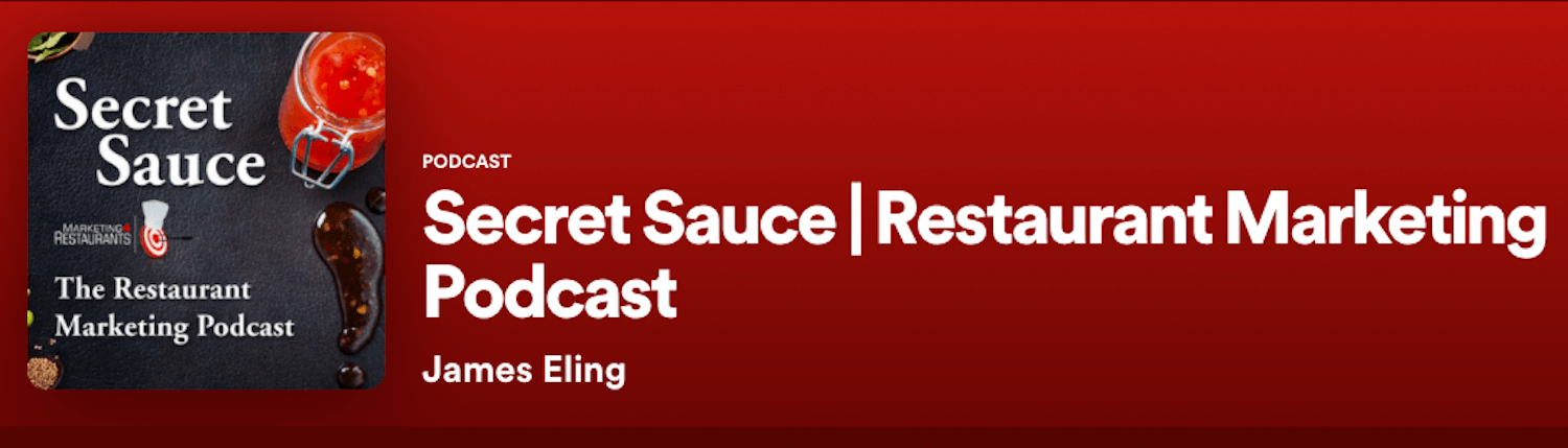 secret sauce podcast banner