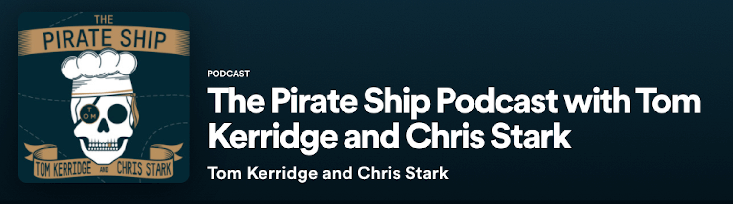 The Pirate Ship podcast banner